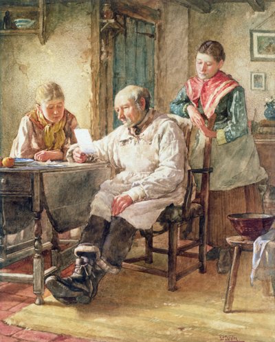 Il Morning Post da Walter Langley